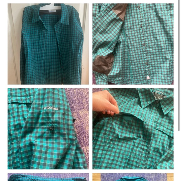 Columbia Omni-shade plaid button down shirt - Picture 6 of 6